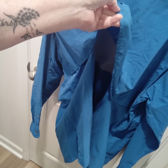 Magellan Outdoors Men's Big & Tall Size 3X Royal Blue Moisture Wicking Fish Gear - Picture 7 of 10